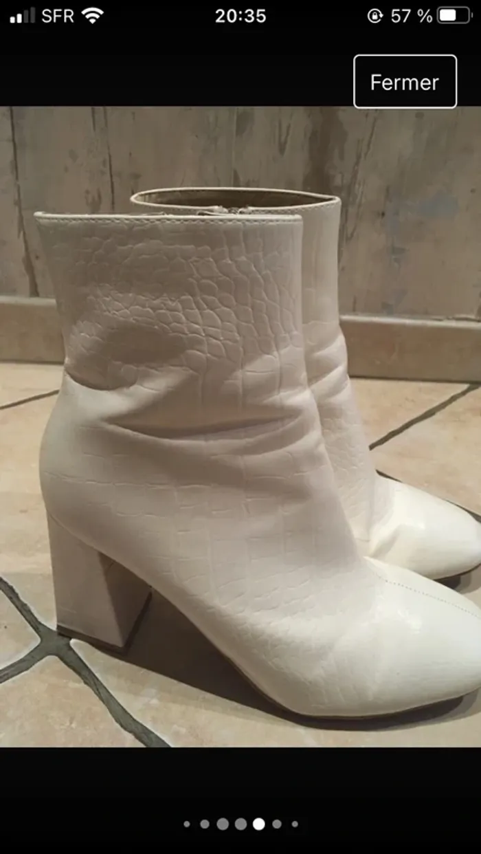 Magnifique paire de bottines de la boutique Boohoo en 39 - photo numéro 5