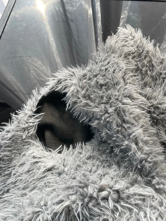 Gilet sans manches fausse fourrure, taille 38 - photo numéro 7