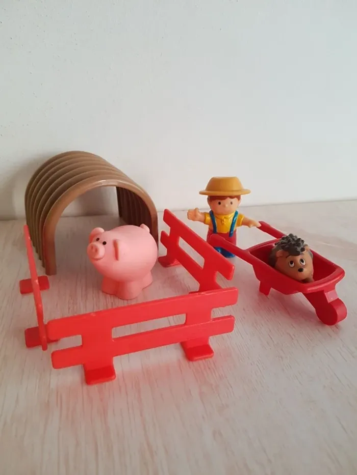 Maison, figurines et animaux de la ferme Oxybul - photo numéro 11