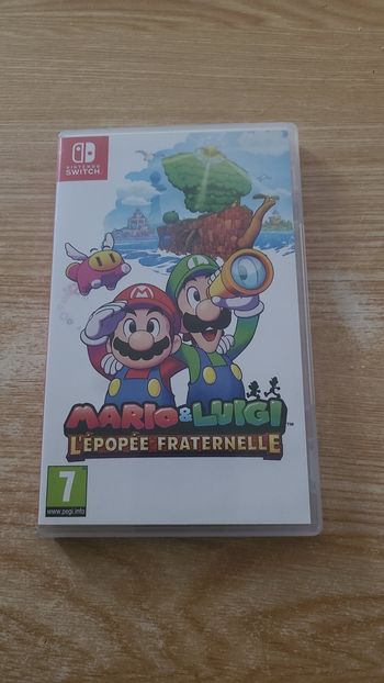 Mario et luigi  l'épopée fraternelle switch