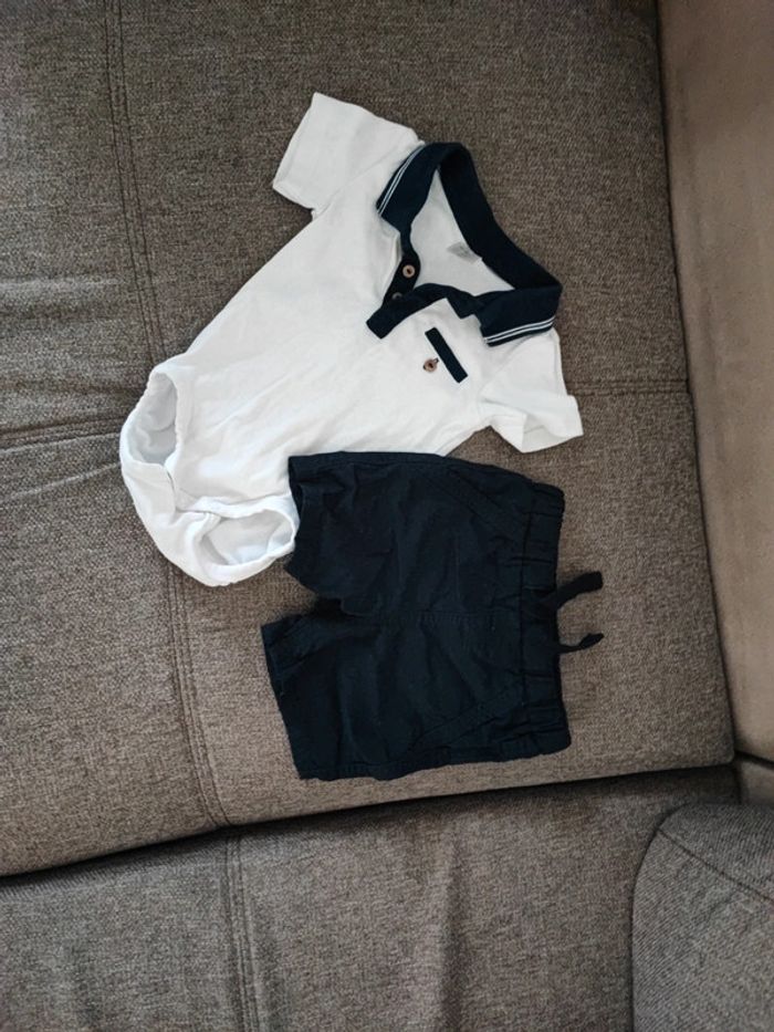 Ensemble body polo short