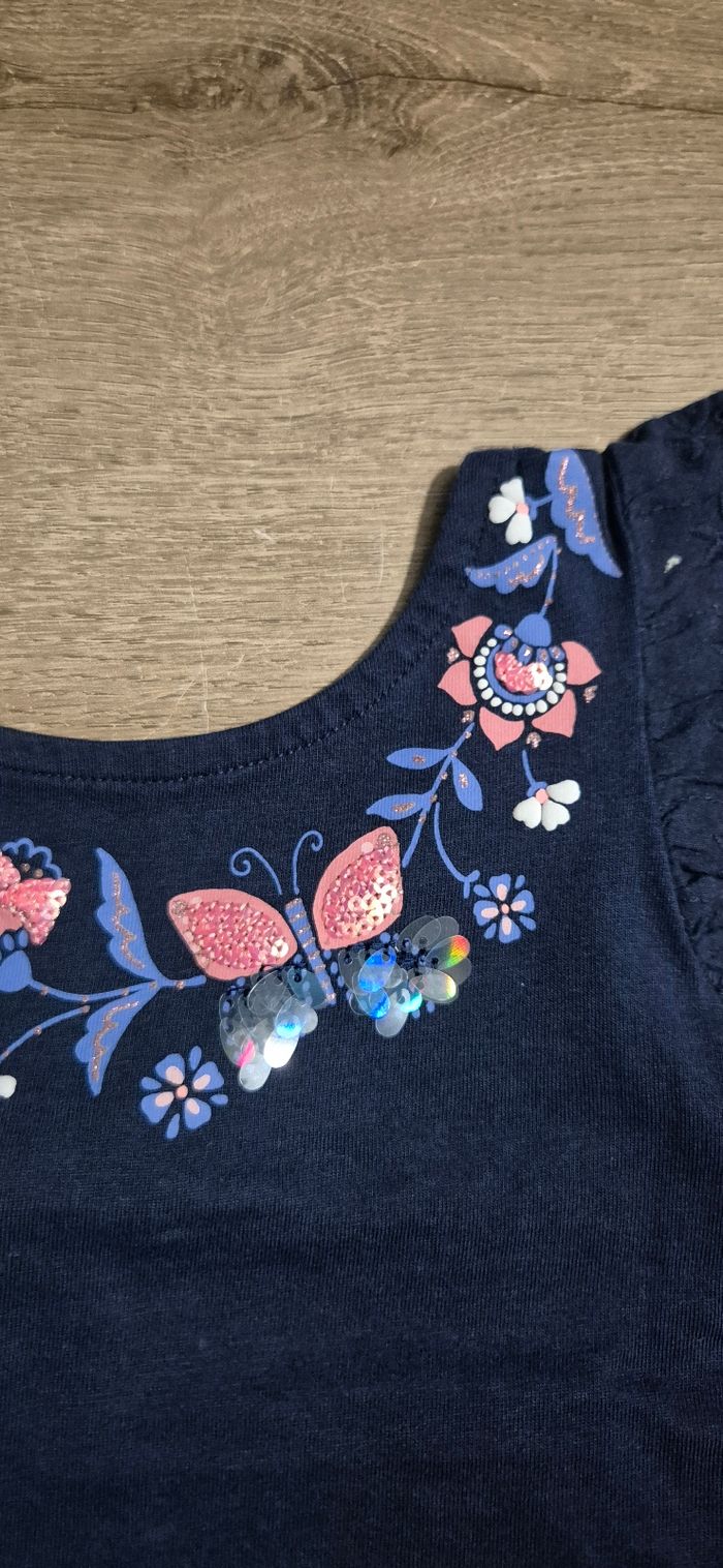 Lot t-shirts MC 24 mois 🌸 🦋 - photo numéro 4