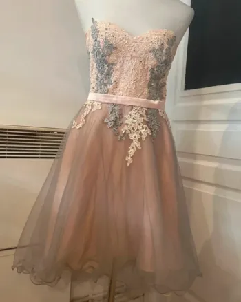 Sylfany robe bustier dentelle tulles  chic habillée cérémonie taille 36