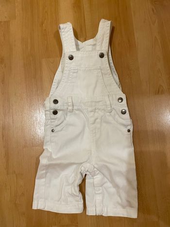 Salopette blanche