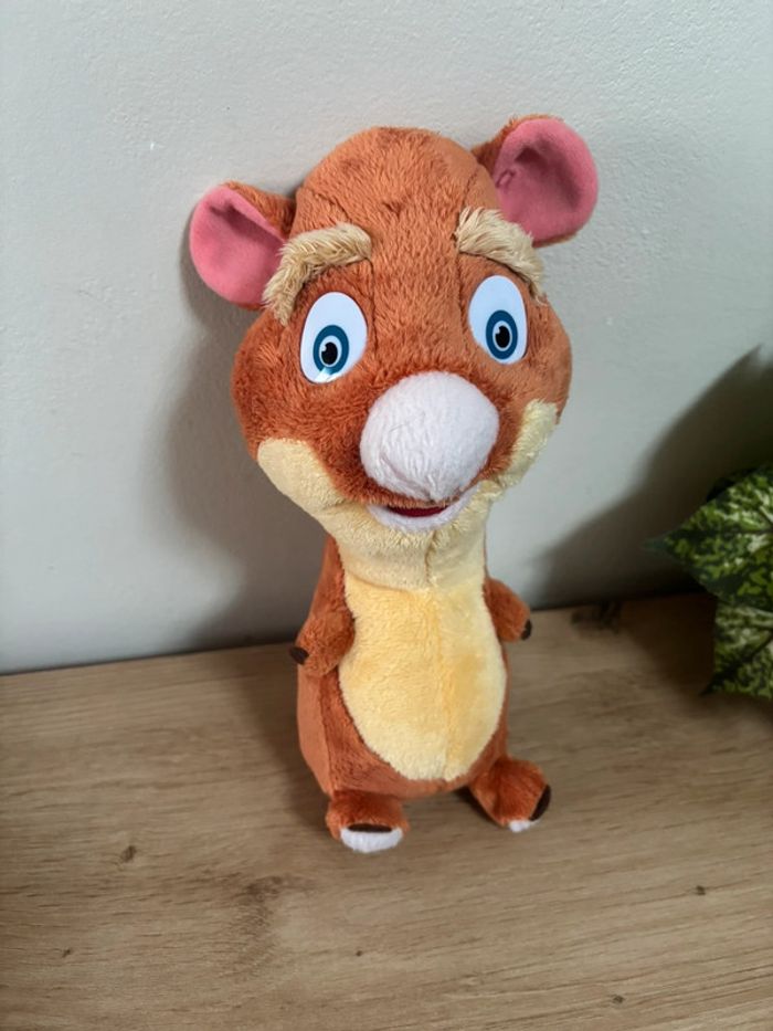 Doudou peluche hamster hyrax l age de glace - photo numéro 2