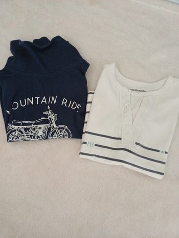 T-shirts manches longues 2 ans Verbaudet