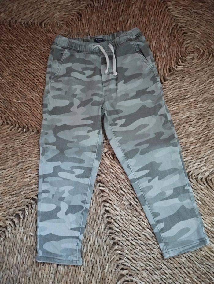 Pantalon fluide Camouflage Kiabi
