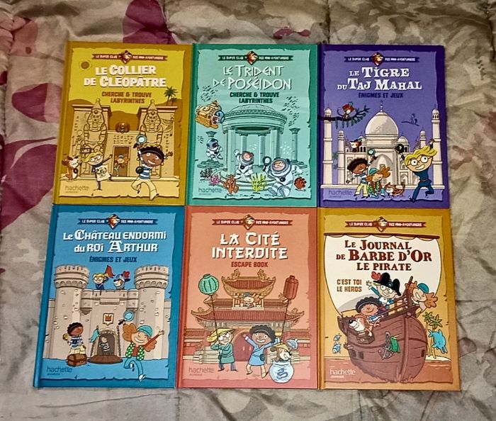Lot X6 livres macdo neuf