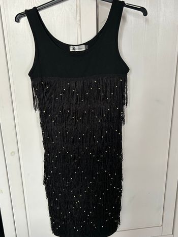 Robe sans manches style charleston fille 