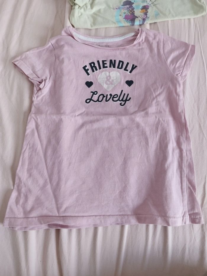 Lot 5 tee shirts 4ans - photo numéro 10