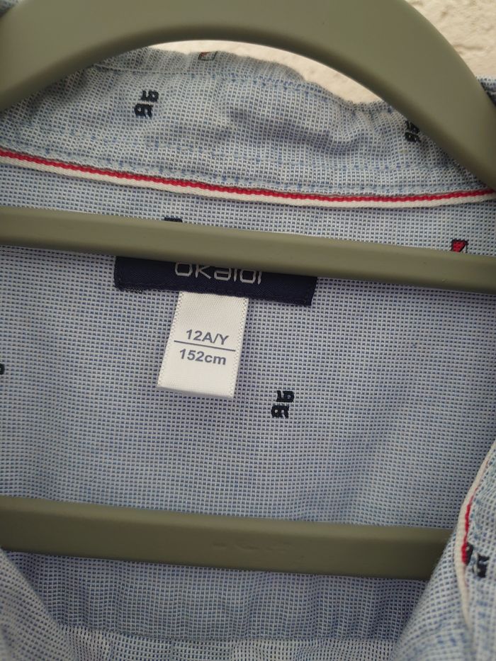 Chemise garçon Okaïdi 12 ans - photo numéro 2