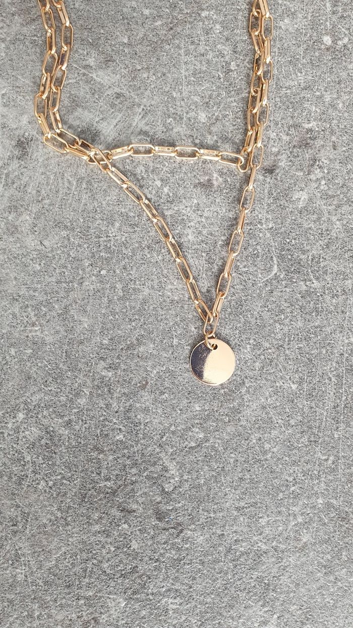 Collier neuf  2 rangs - photo numéro 2