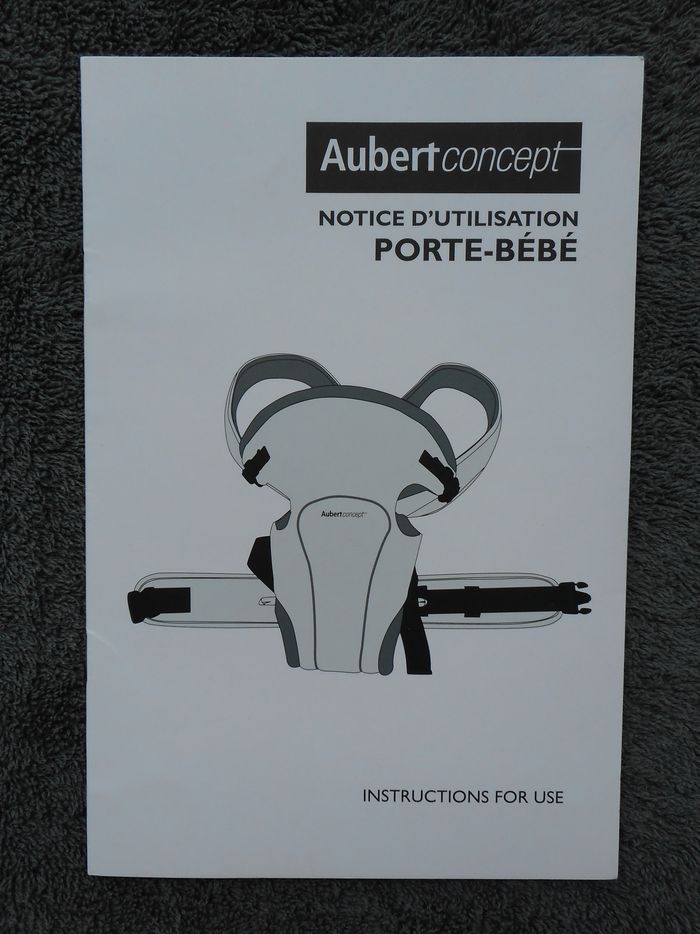 Porte-bébé gris - Aubert Concept - photo numéro 10