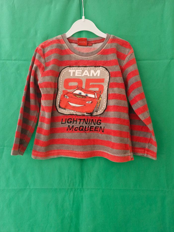Pyjama 2 pièces 3 ans 94 cm Disney Cars Tissaia - photo numéro 4