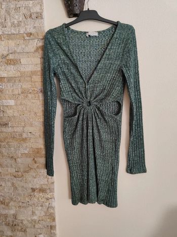 Robe verte pull&bear Pacific republic xs