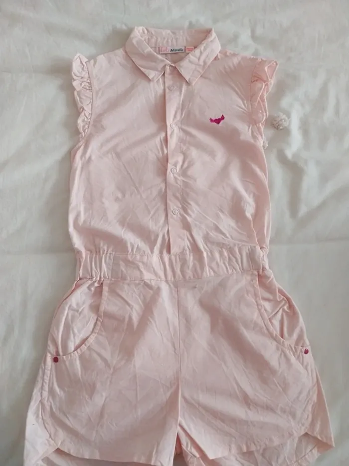 Combi short fille