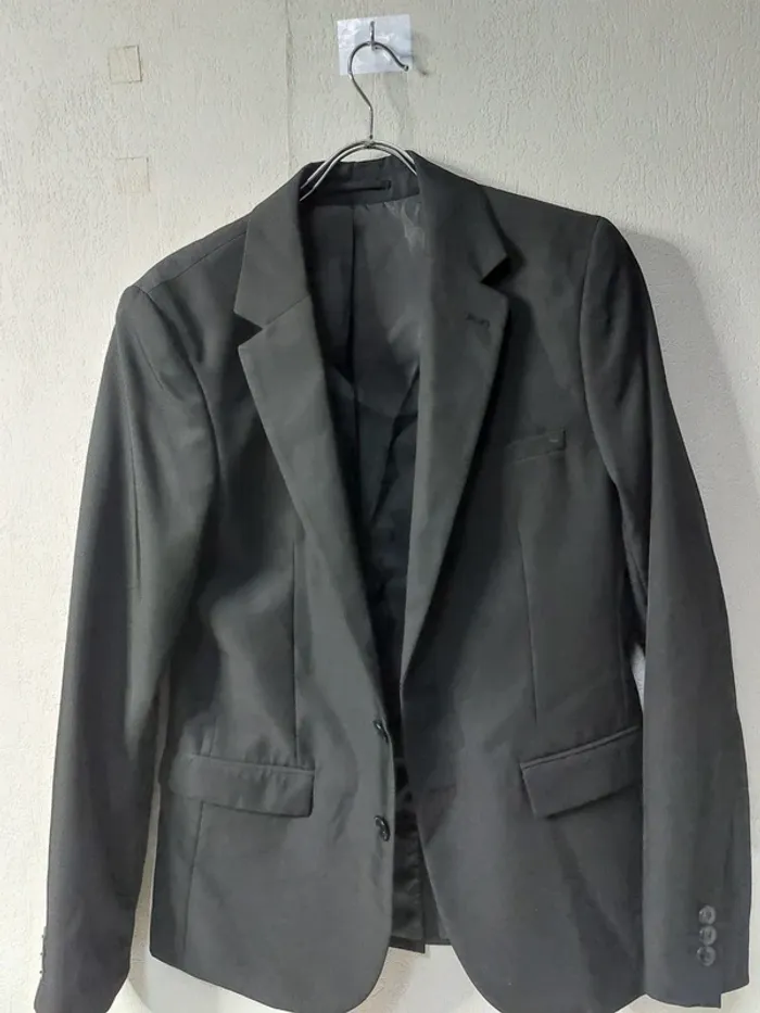 Veste de costume noir" Kiabi" - photo numéro 2