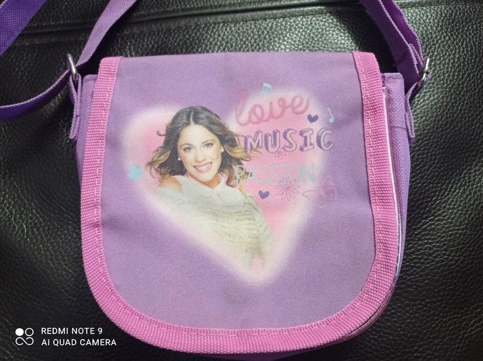 Petit sac bandoulière fille violetta, NEUF