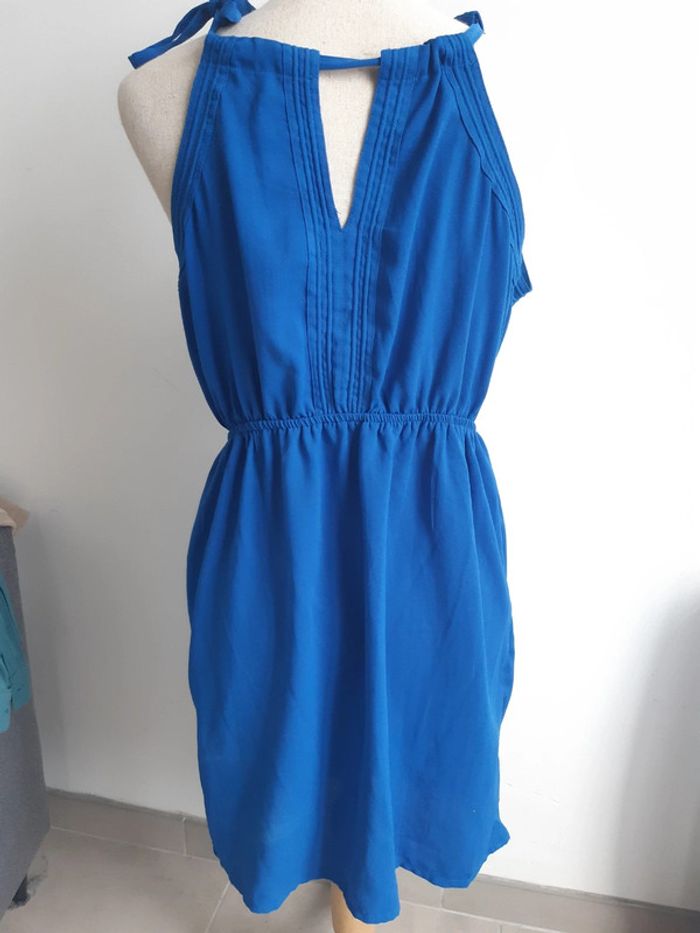 Robe sans manches bleue Natura T40 - photo numéro 4