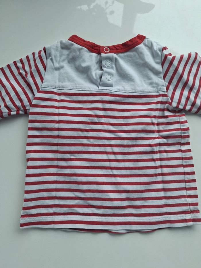 Ensemble tee-shirt manches longues et pantalon 9 mois Orchestra - photo numéro 5