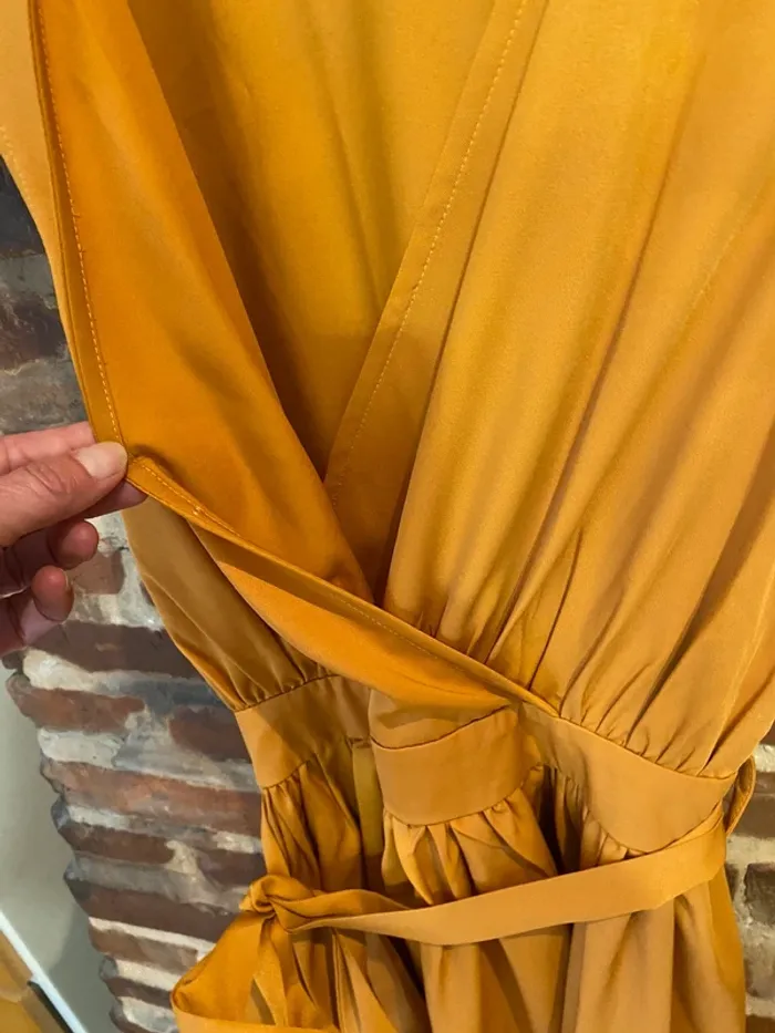 Robe longue moutarde - photo numéro 5