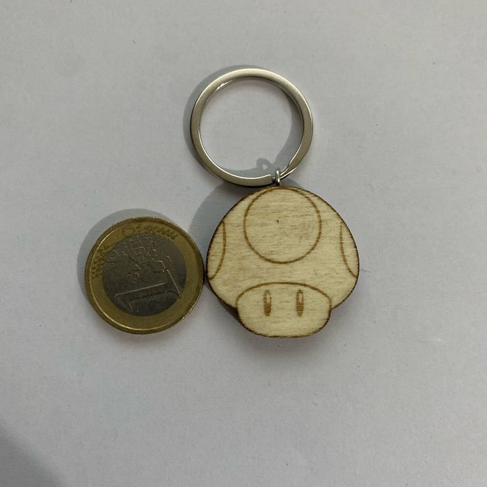 Mini porte clés champignon Mario