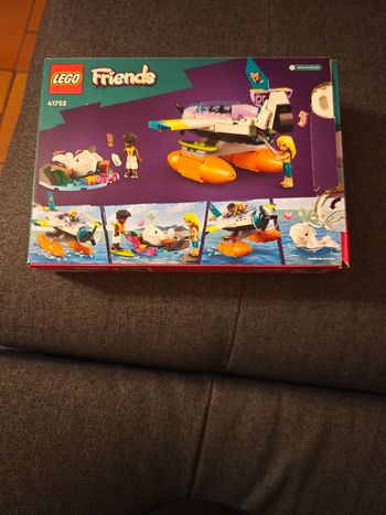 LEGO 41752 Friends L’Hydravion de Secours en Mer, Jouet de Soin des Animaux