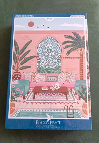 Puzzle Pieces & Peace - Morocco Hotel 