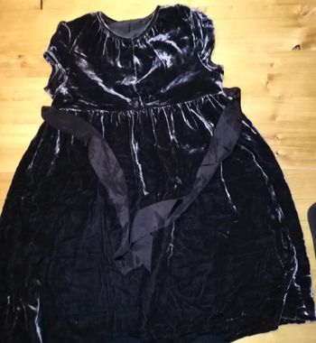 Ensemble robe-gilet-ballerine Jacadi 8 ans