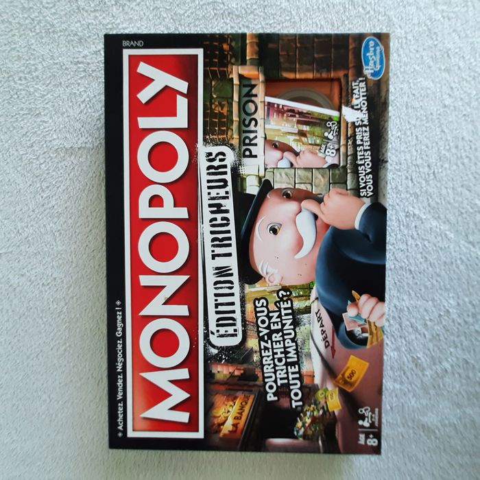 Monopoly Édition Tricheurs – Jeu complet – Très bon état – Hasbro Gaming