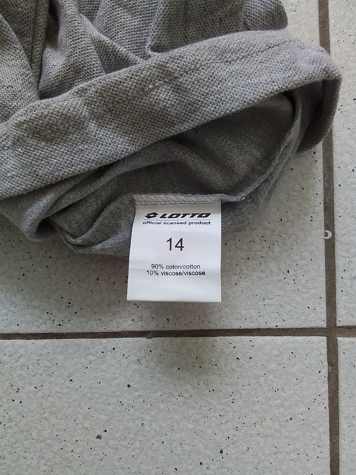 Polo manches courtes garçon. 14ans. LOTTO - photo numéro 4
