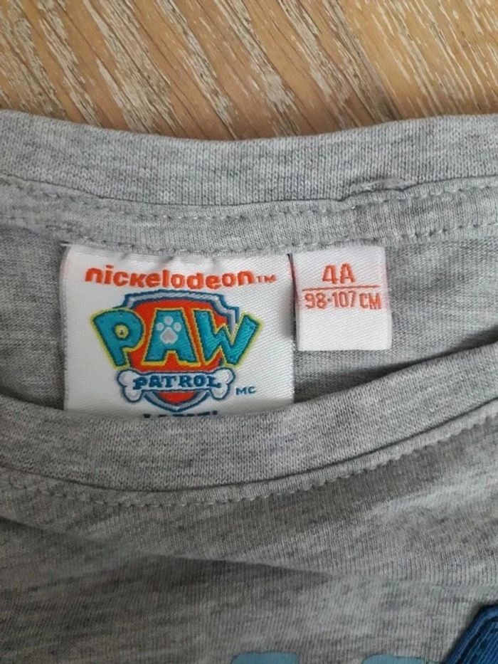 Lot Tshirt et short pat patrouille - photo numéro 5