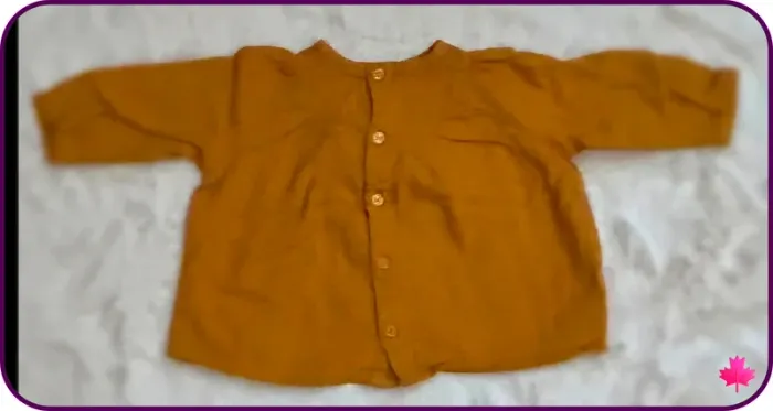 🌷blouse moutarde fille🌷 - photo numéro 2