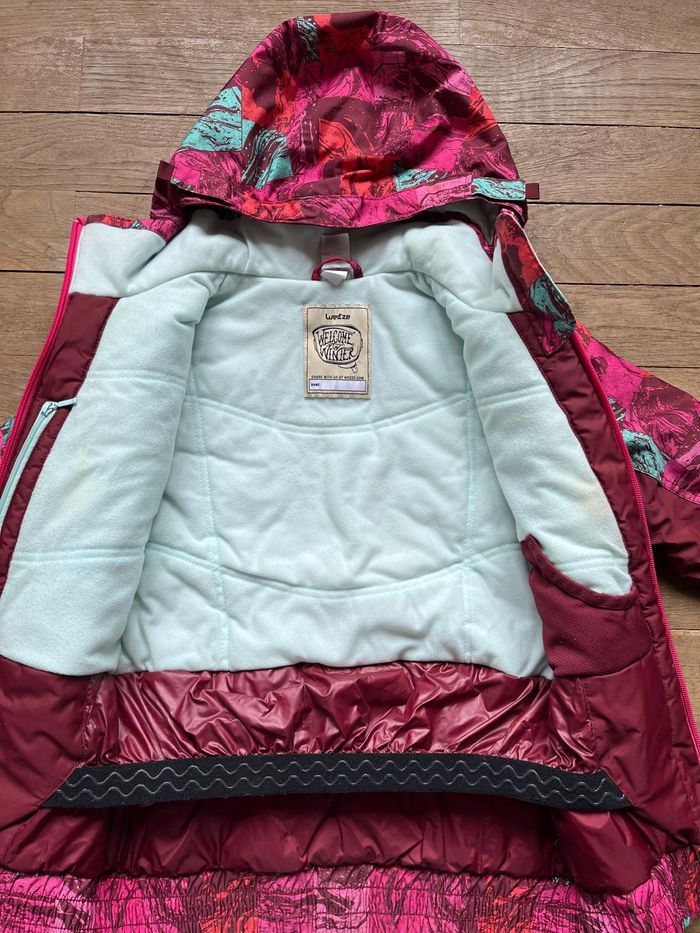 Veste de ski bordeaux Wed'ze 8 ans - photo numéro 5