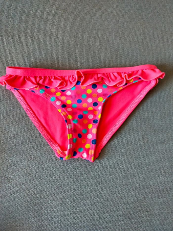 Bas de maillot fille à pois – 18 mois