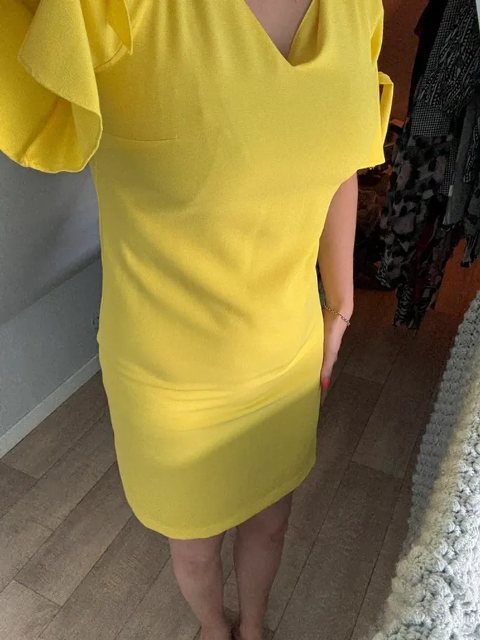 Robe jaune citron promod