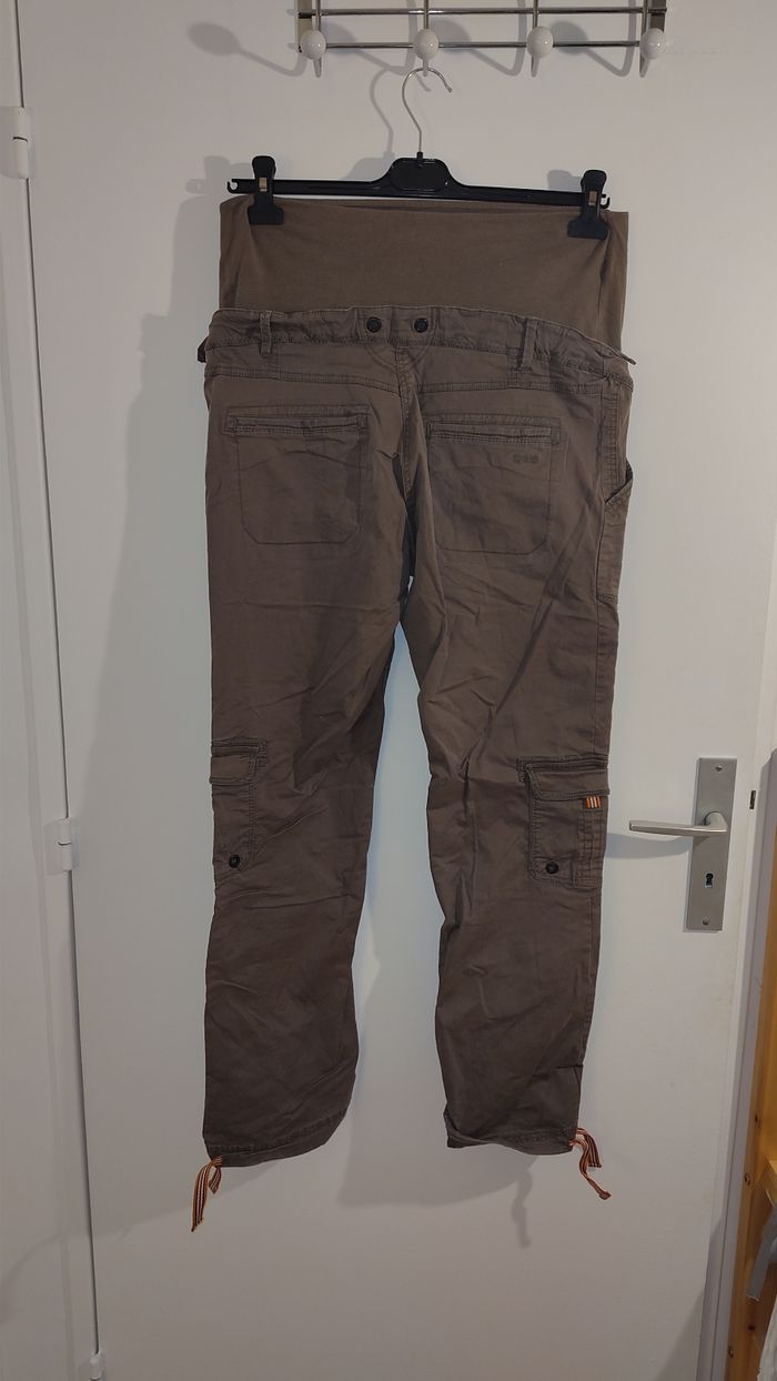Pantalon grossesse kaki - photo numéro 3