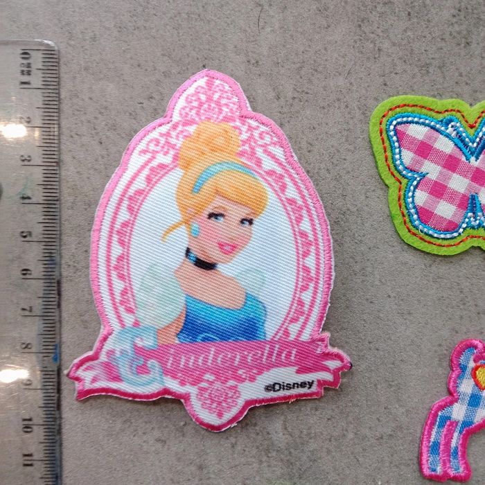 Lot de 4 Patch thermocollants - Disney Cendrillon - photo numéro 2