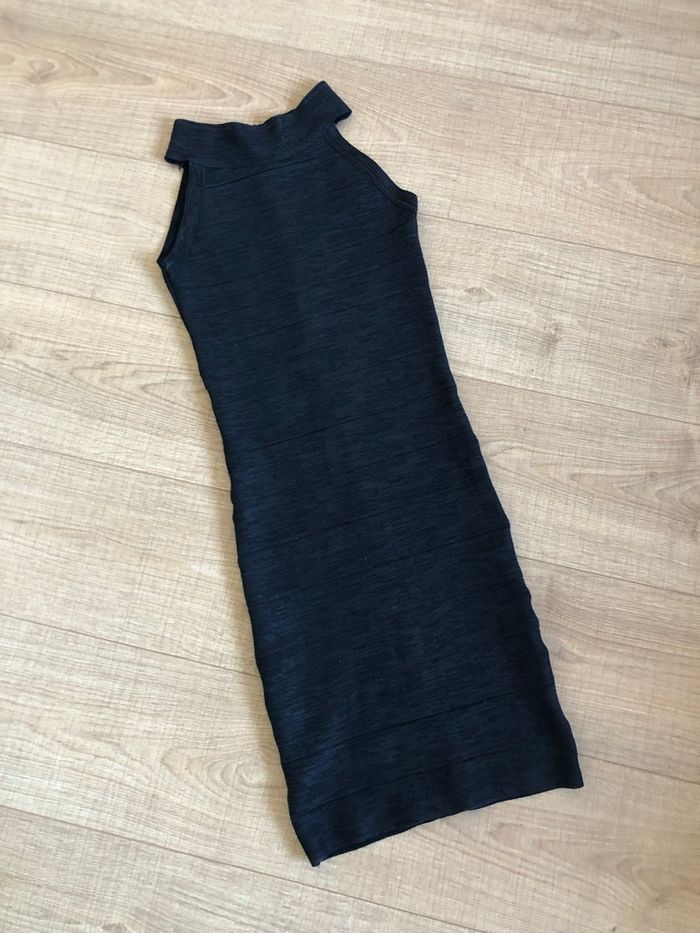 Robe noire sans manches LUC-CE taille S bon état (taille petit) - photo numéro 7