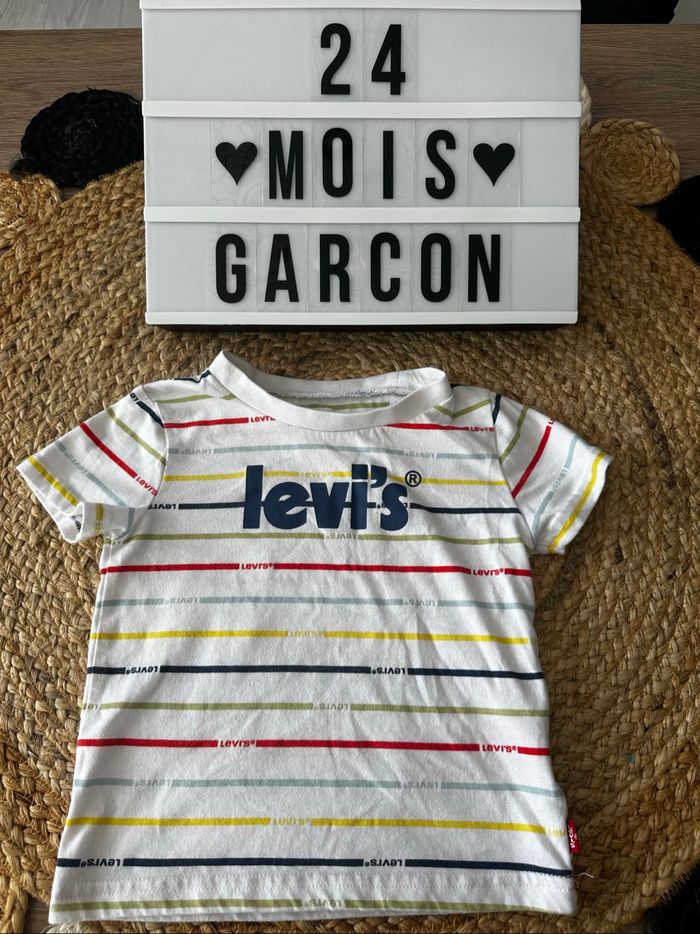 Tee shirt manches courtes Levi’s 24 mois