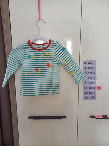 T-shirt LM 12 mois orchestra