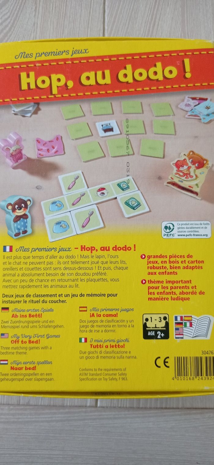 Hop au dodo! Jeu Haba - photo numéro 2