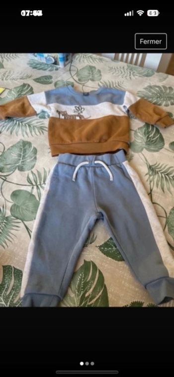 Ensemble pantalon pull bébé garçon