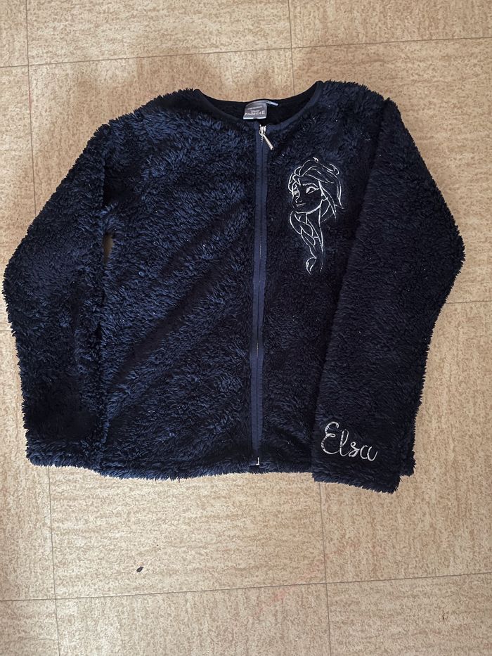 Gilet  fille reine des neiges