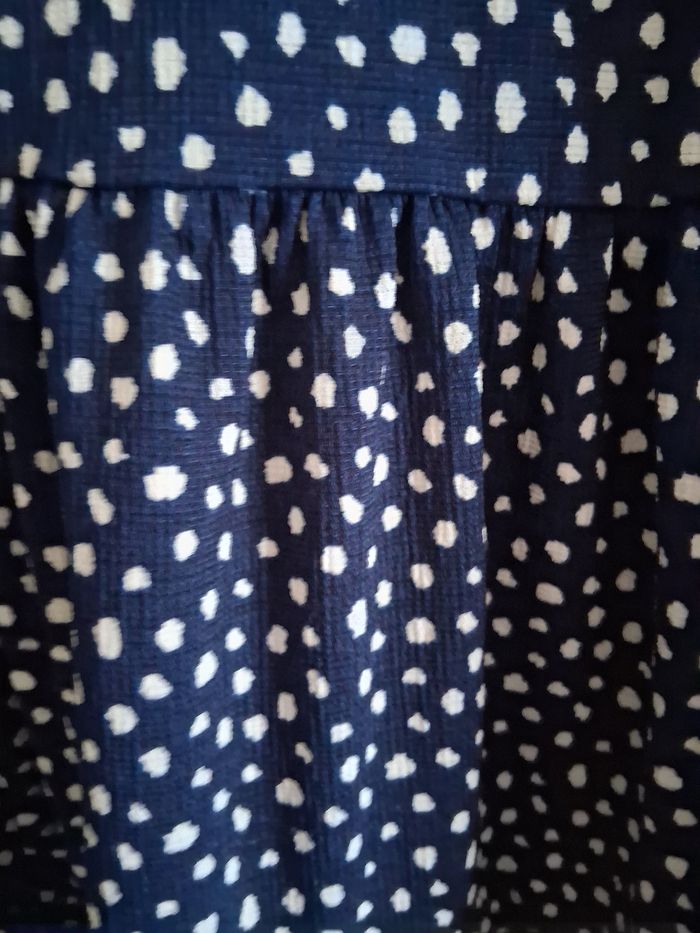 Robe bleu marine et blanc - photo numéro 8