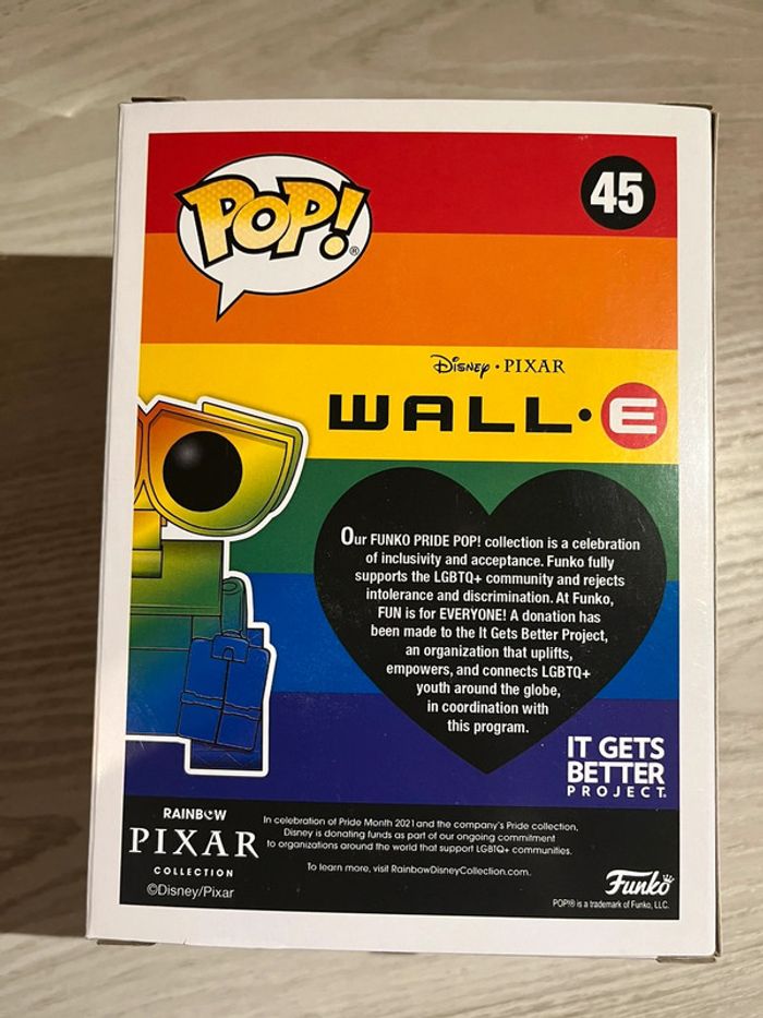 Funko po Wall-e rainbow - photo numéro 3
