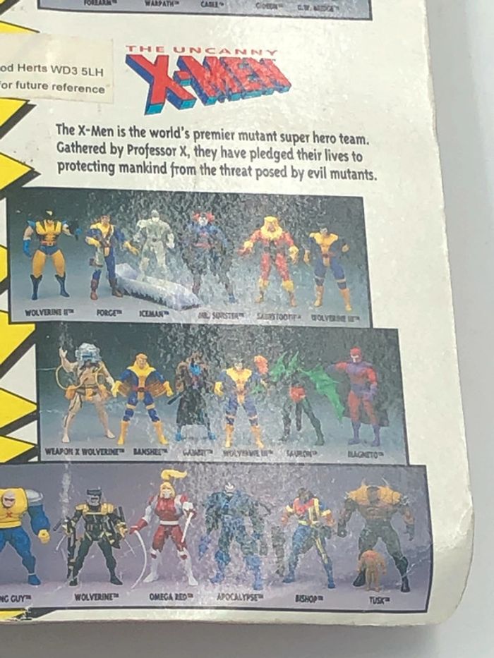 Figurine Marvel Comics X-Men Storm Toy Biz 1993 neuf - photo numéro 11