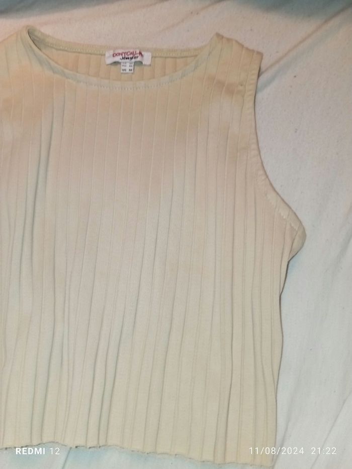 Débardeur beige - photo numéro 2