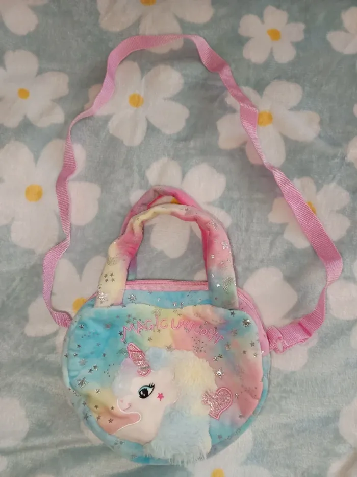 Petit sac à mains licorne