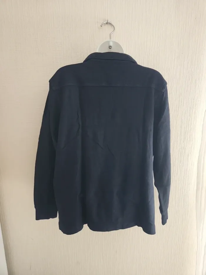 Sweat bleu marine Zara S/M poche poitrine - photo numéro 7